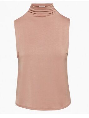 Aritzia BABATON Vince Mock Neck Top Size M